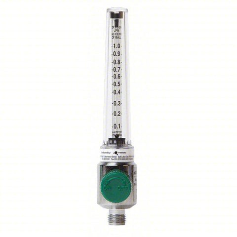 MAXTEC Flow Meter: Outlet Connection Type DISS, Oxygen Connection Type Schrader Quick-Connect