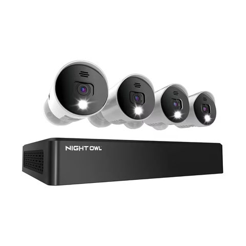 Night Owl 8 Channel 4K Bluetooth DVR with 1TB Hard Drive