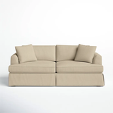 Lucia 92.5'' Recessed Arms CAL117 Compliant Sofa
