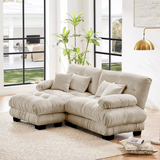 Nelson Chenille 94" Sectional Sofa