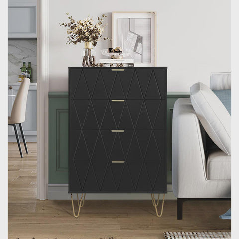 Marable 4 Drawer 23.6" W Chest