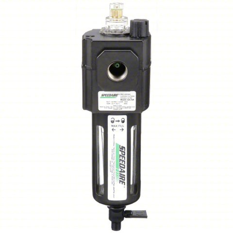 SPEEDAIRE Compressed Air Lubricator: Mist, 3/8 in NPT, 75 cfm, 150 psi Max Op Pressure, Screwdriver
