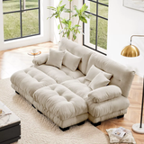 Nelson Chenille 94" Sectional Sofa