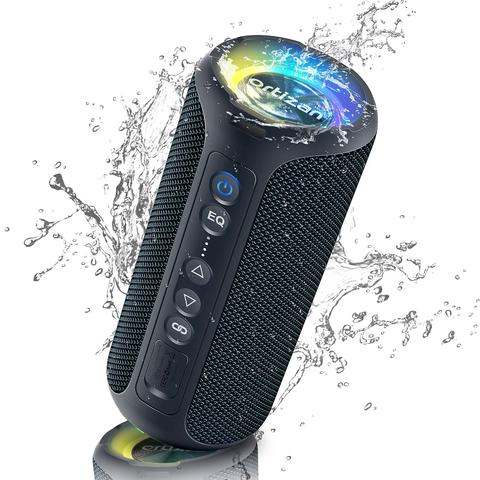 Ortizan X8 40W Deep Bass Bluetooth Speaker, Portable Wireless Speakers with IPX7 Waterproof, Ourdoor Speaker, Dark Blue