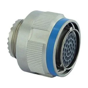 D38999/26FJ35PA Circular MIL Spec Connector 128P Sz 25 Straight Plug Pin Cont