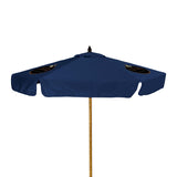 7' Wood Market Umbrella Kit (3 Imprints)