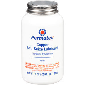 Permatex Copper Anti-Seize Lubricant 8 oz High Temperature Thread Lubricant (9128)