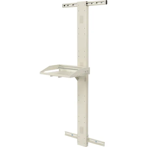 72"H Laptop Wall Mount Unit - Beige
