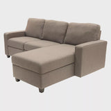 Palisades Reclining Sectional with Right Storage Chaise - Serta