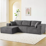Sectional Couch Sofa, 108" Cloud Modular Modern L-Shaped Sofa
