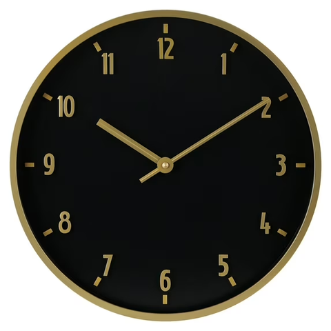 Better Homes & Gardens 20" Quartz Analog Battery Powered Modern Round Wall Clock, Arabic Numbers
