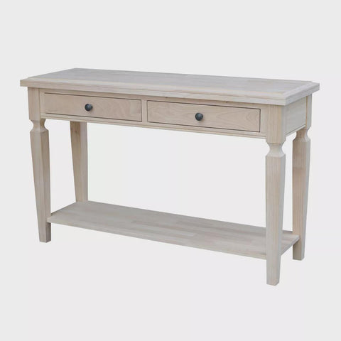 Vista Console and Sofa Table -Color Natural