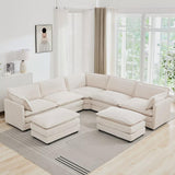 HYLEORY U-Shaped Sectional Sofa