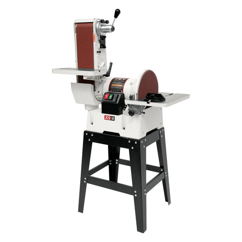 Jet 708599K JSG-6DCK, 6" x 48" Belt and 12" Disc Sander with Stand, 1Ph 115/230V