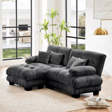 Nelson Chenille 94" Sectional Sofa