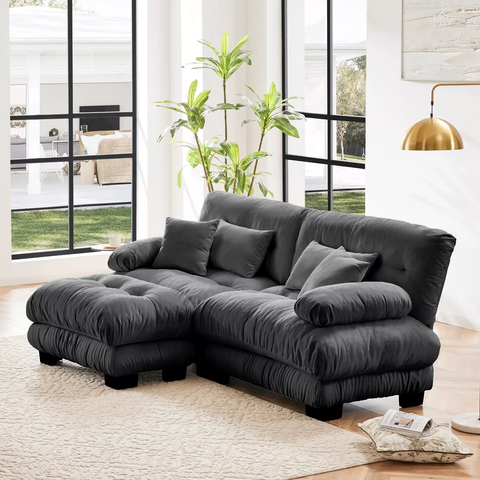 Nelson Chenille 94" Sectional Sofa