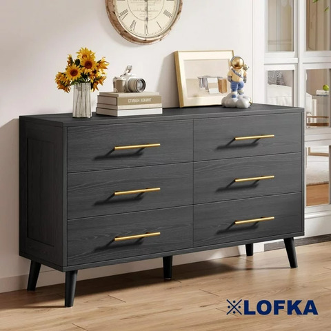 Dresser with 6 Drawers – ADVANCED SOLUTIONS DISPLAY