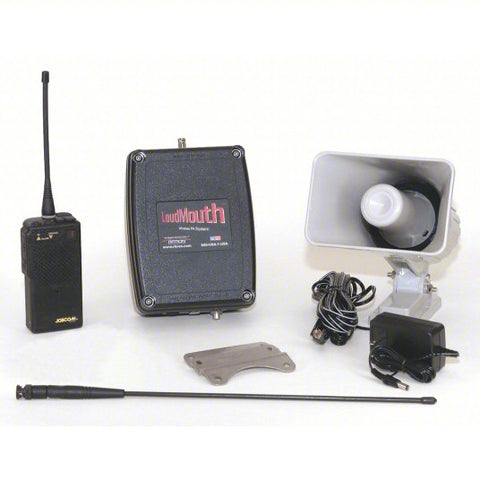 Wireless PA Speaker System: UHF, 1 Channels, 4RB62/4RB63/4YN06