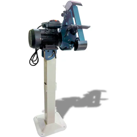 Baileigh Industrial Three Wheel Variable Radius Belt Grinder, 2"W x 48"L, Single Phase, BG-248-3