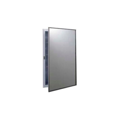 B-397 Recessed Medicine Cabinet, 15-7/8"W x 4-1/4"D x 25-7/8"H, White Enamel