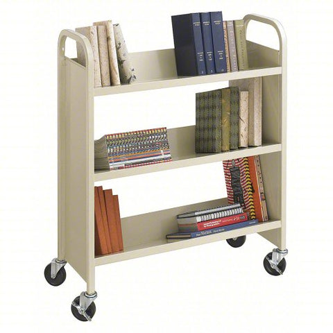 SAFCO Book Cart: Sand