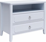 Novogratz Her Majesty 2-Drawer Nightstand