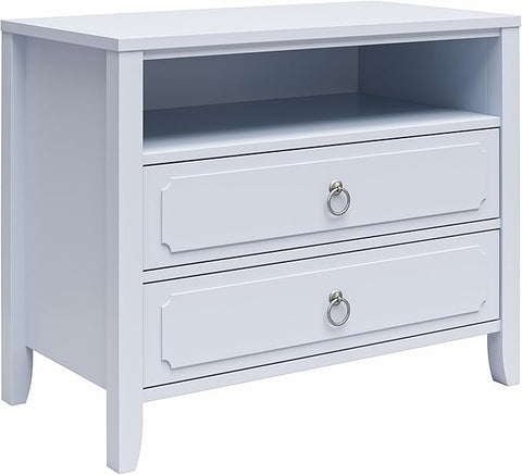 Novogratz Her Majesty 2-Drawer Nightstand