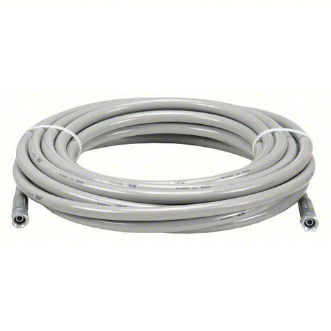 High-Pressure Spray Hose: 3/8 in Hose Inside Dia., 50 ft Hose Lg, 5,600 psi