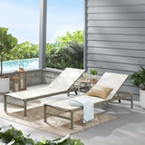 Mainstays Dashwood 2 Pack Outdoor Lounger