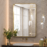Tyro Bathroom Decorative Home Décor Corner Hangs Bathroom Mirror