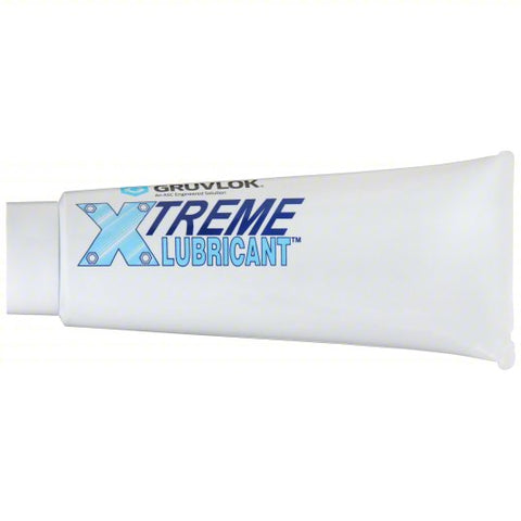 GRUVLOK Silicone Lubricant: Xtreme, 10 fl oz, Tube, White