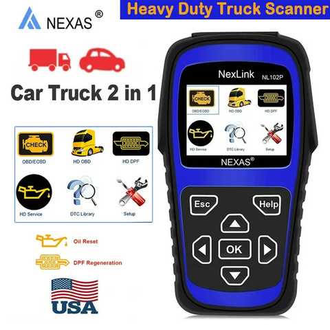 Nexas NL102P Truck Scanner Diesel OBD Scanner