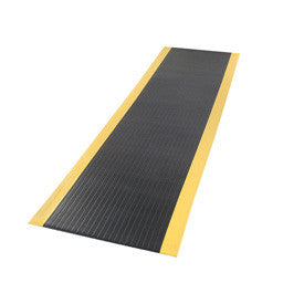 Pebble Surface Mat Black/Yellow 36 Inches Wide