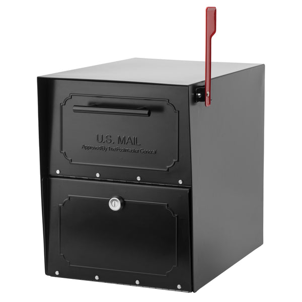 Architectural Mailboxes Oasis Locking Mailbox 12-in W x 18.1-in H Meta ...