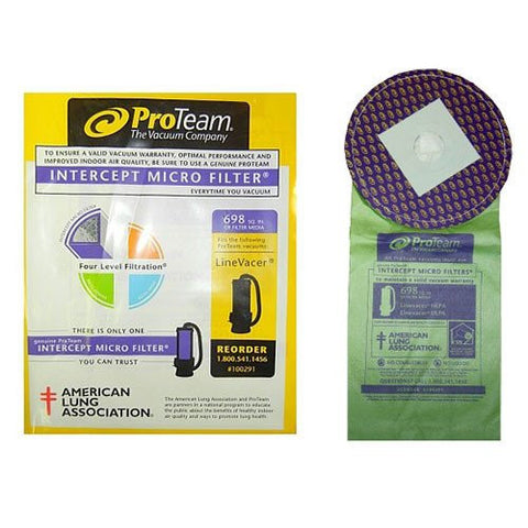 ProTeam 100291 10 qt Closed Collar Bags