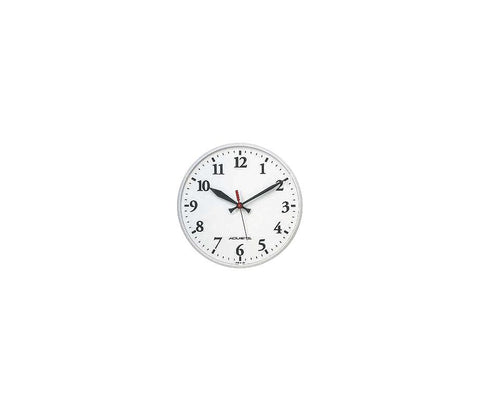 BASIC WHITE CLOCK, 12 1/2 In Dia