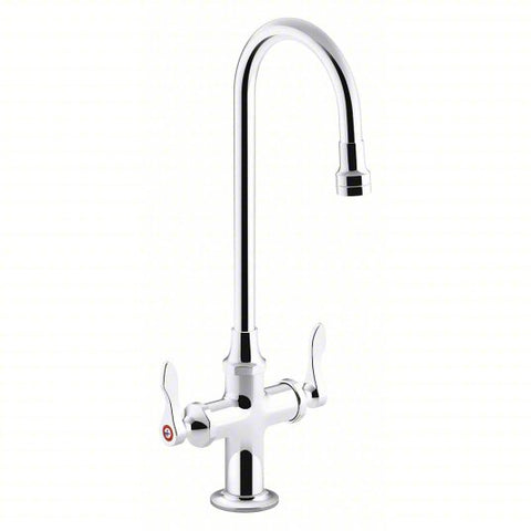 Bathroom Faucet: Kohler, Triton Bowe(TM), Chrome Finish, Manual, 1 gpm Flow Rate