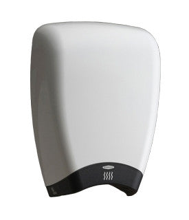 Bobrick 7180 QuietDry Series TerraDry Surface Mounted High Speed Hand Dryer, No-Touch Operation, White High Gloss