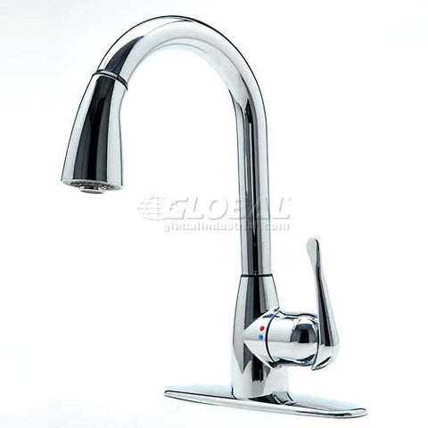 cleanFLO By Madgal 8170 Pull Down Kitchen Faucet, Chrome Finish