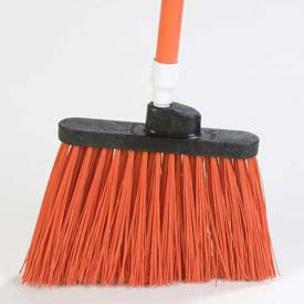 Duo-Sweep® Medium Duty Angle Broom W/12" Flare (Head Only) 8" - Orange - Pkg Qty 12