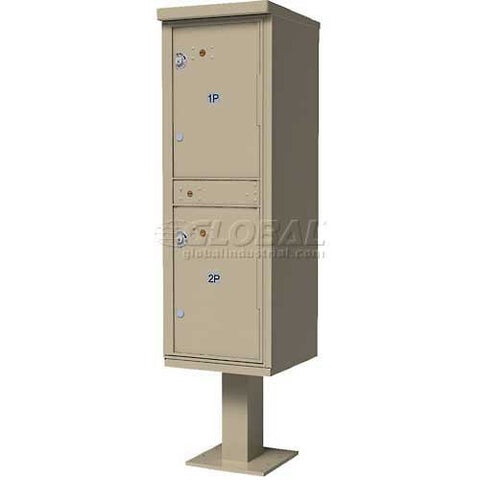 Valiant Outdoor Parcel Locker, Sandstone