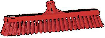 VIKAN  red   Polyester Fine Sweeping Combo Floor Broom