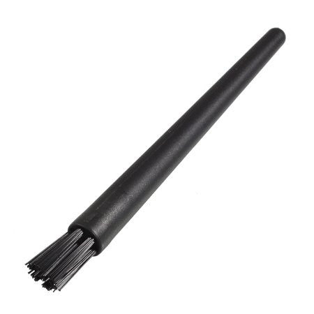 Black Round Handle PCB Cleaning Tool Anti Static Brush 4.7 inch