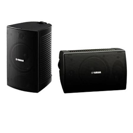 Yamaha NS-AW294 Outdoor Speaker, 80 Hz-20 kHz Frequency Response, 8 Ohms Impedance, Pair, Black