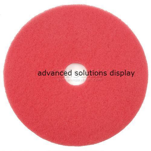 20" Red Buffing Pad - 5 Per Case – ADVANCED SOLUTIONS DISPLAY