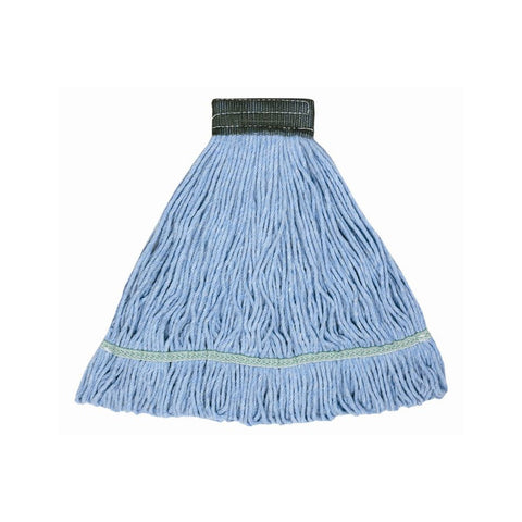 Continental A02602 J.W. Atomic Loop™ 24 oz. Blue Blend Loop End Mop Head with 5" Band