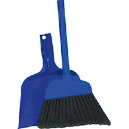 Quickie Angle Cut Broom & Dust Pan, 2 pc