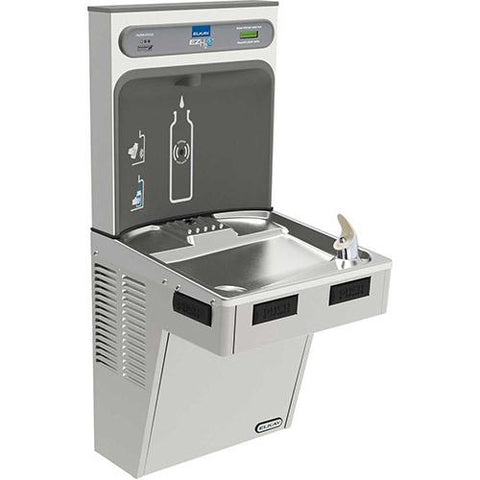 Elkay LMABFDWSSK EZH2O Water Bottle Refilling Station, Single, Non Refrigerated, Filtered, Stainless