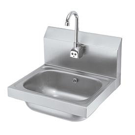 Krowne HS-11 - 16" Wide Hand Sink with Electronic Faucet