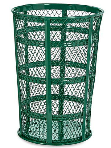 Wire Mesh Container- 45 Gallon, Green